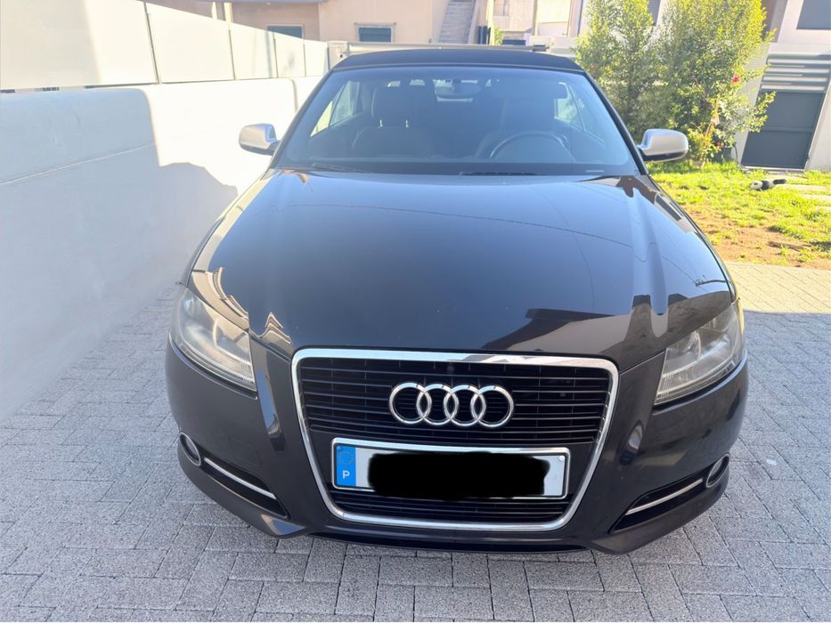 Audi a3 cabrio de garagem
