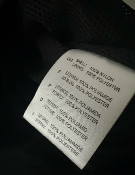 Casaco / corta-vento preto REEBOK tamanho XL