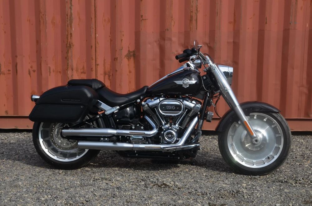 Harley-Davidson Softail Fat Boy Harley-Davidson FLFBS 114 Fat Boy 2021 100% Bezwypadkowy