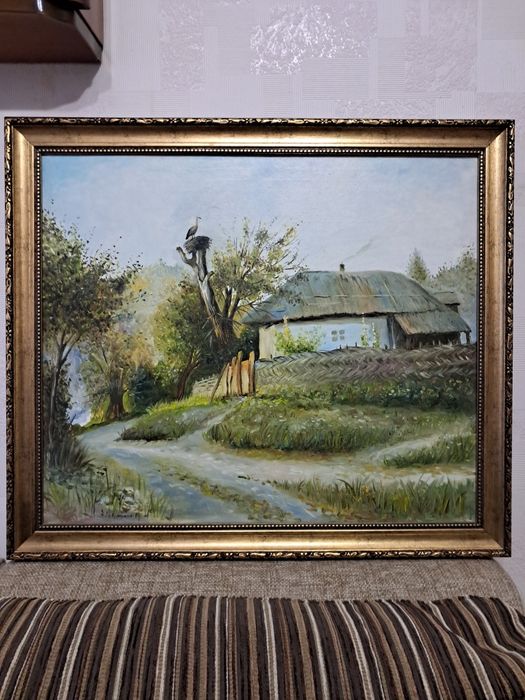 Скоро осінь Олійні фарби.59×50