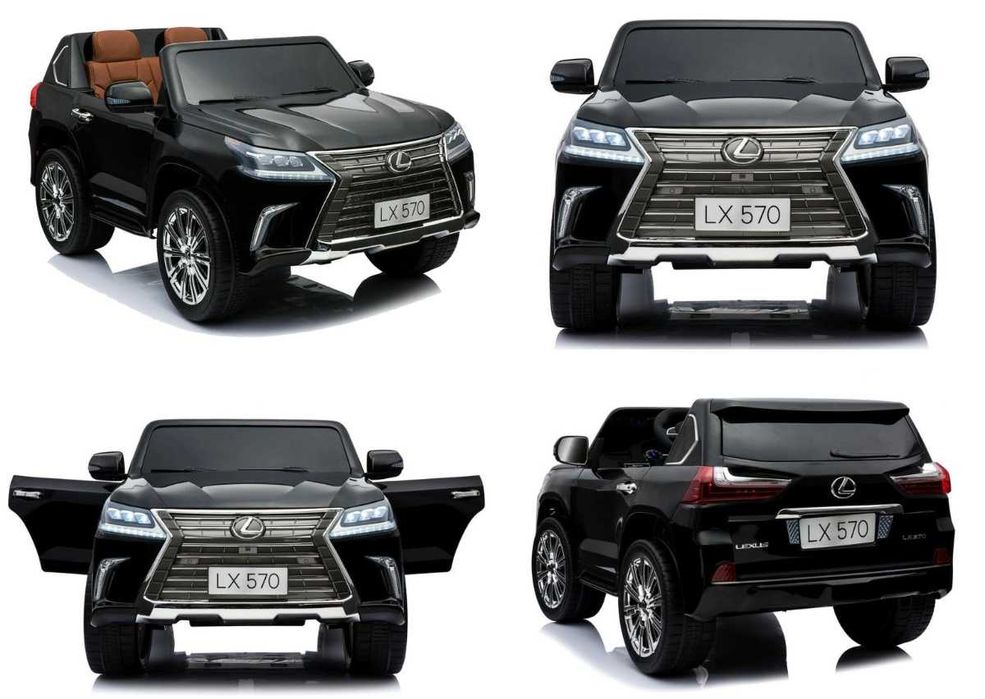 LEXUS LX-570 2X12V Pełna opcja Pasy Hamulec 3 prędkości Pilot Kluczyk