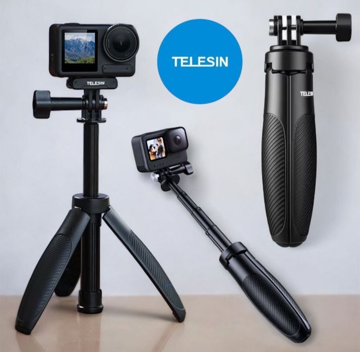Мини монопод-штатив Telesin для экшн-камер Штатив для екшн-камер GoPro