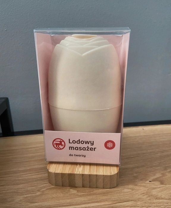 Lodowy masażer do twarzy chłodzący Rossmann Nowy