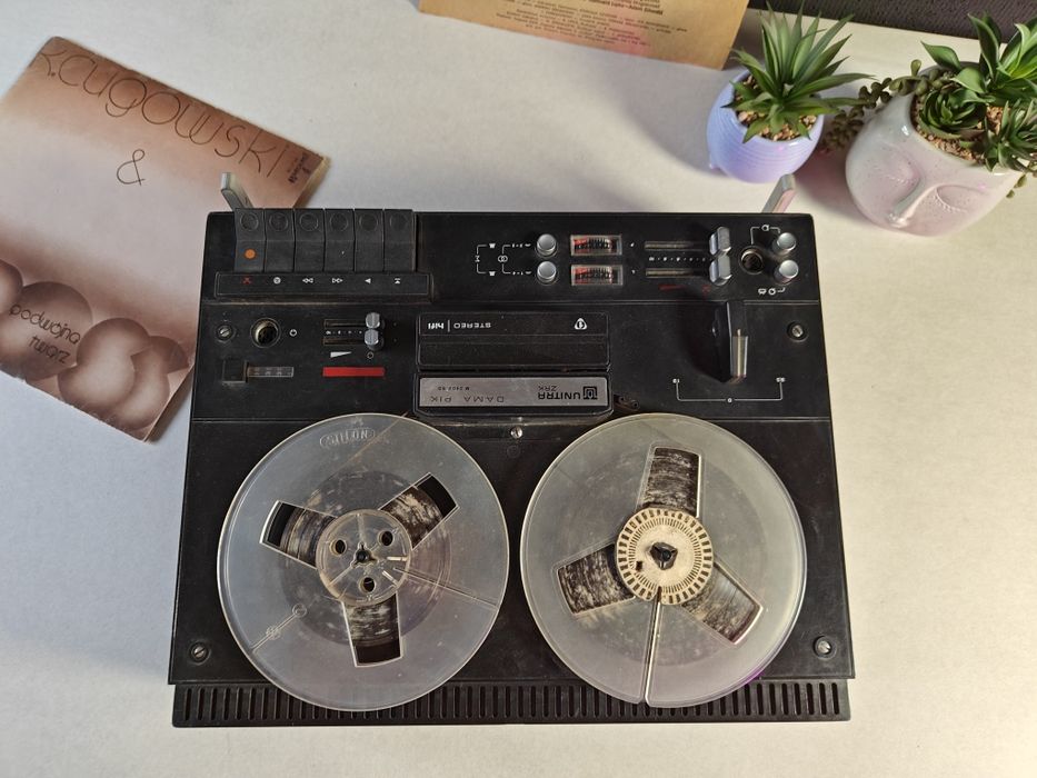 UNITRA ZRK Dama Pik Magnetofon Szpulowy