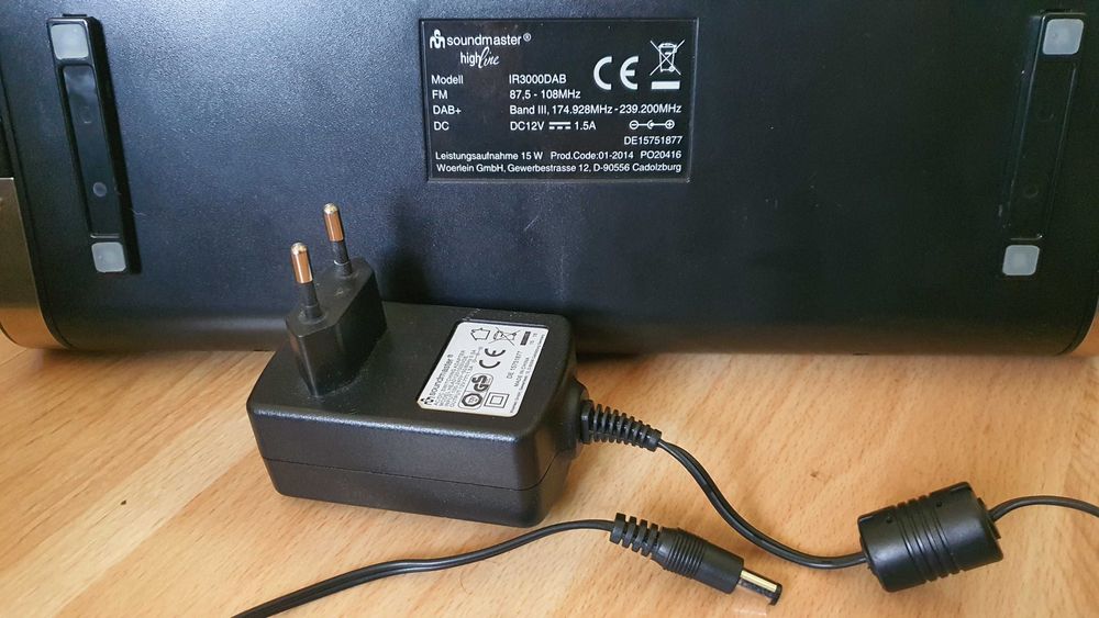 Radio internetowe, DAB+, FM Soundmaster IR3000DAB