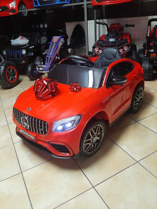 Samochód Mercedes GLC 63s 4x4 dla dzieci na akumulator