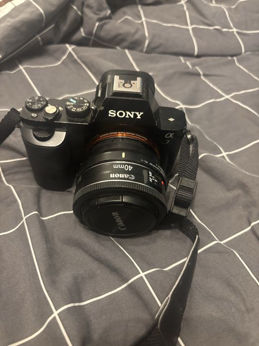 Sony A7 alpha muito bom estado