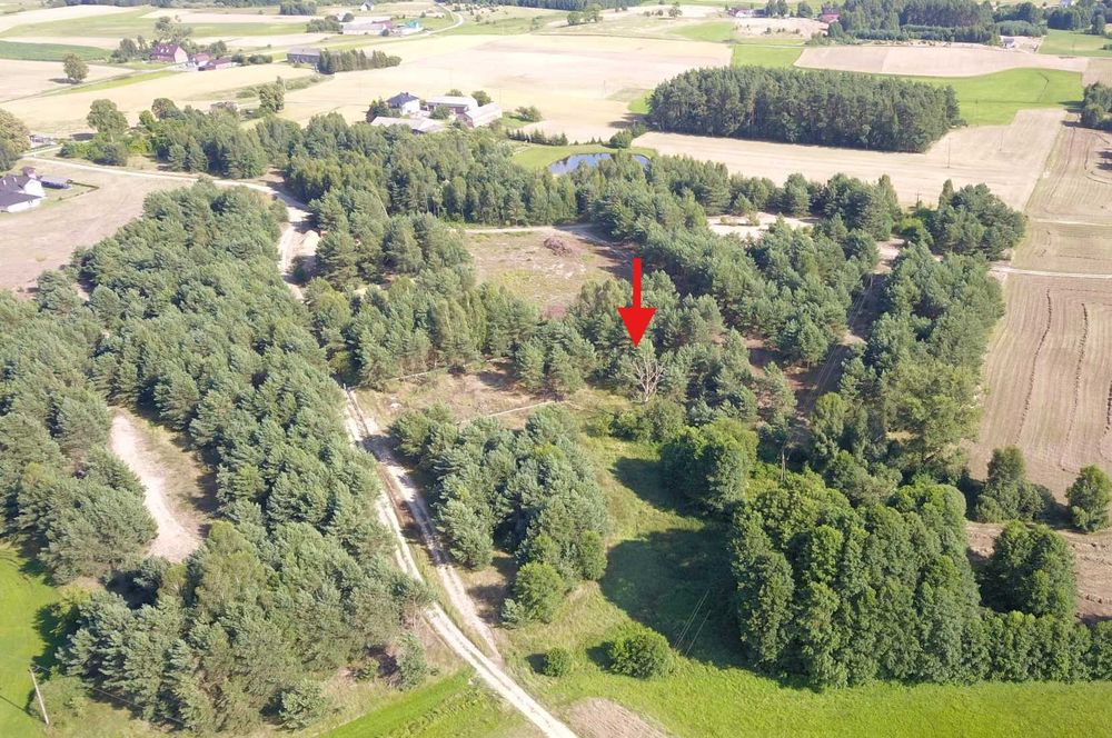 Działka 1000 m² w Będźmierowicach, gmina Czersk