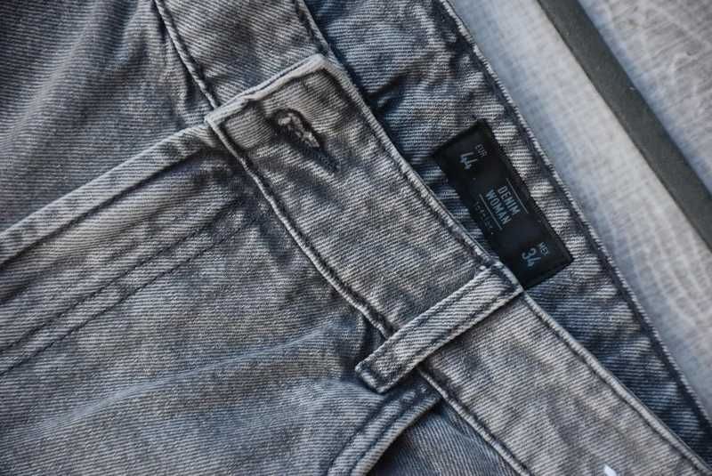 *Lefties* jeansy denim woman szare nowe_44