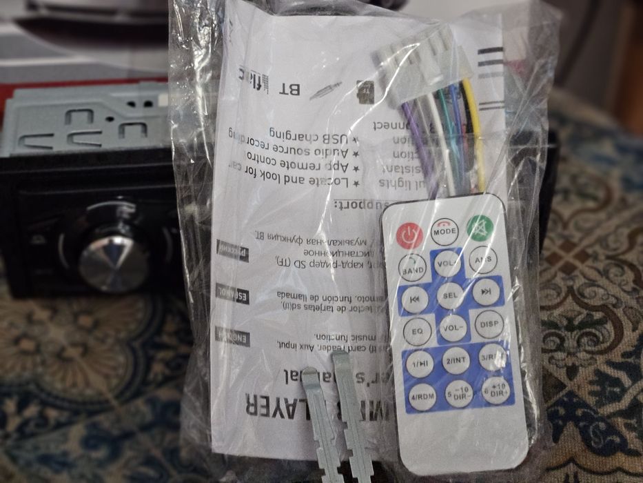 Auto Rádio Bluetooth