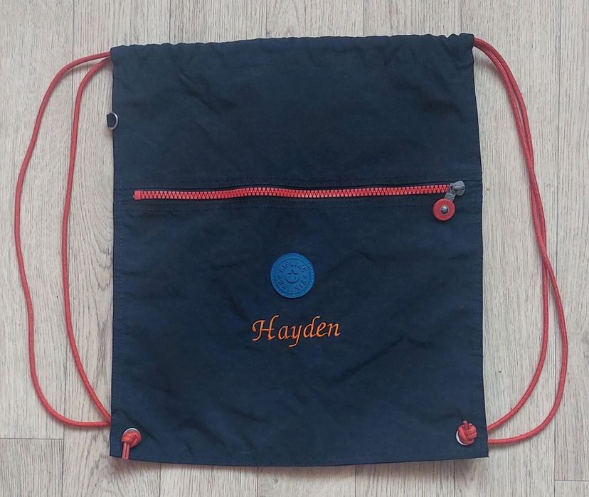 Рюкзак б/у на утяжке Kipling 15L (Belgium)