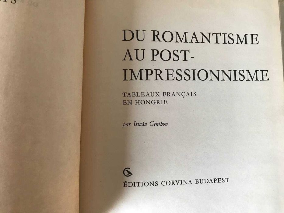 Du Romantisme Au Post-Impressionisme