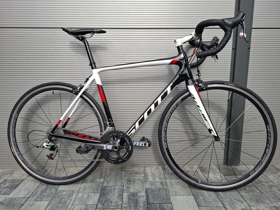 Rower szosowy szosa Scott Addict 20 r. 56  Karbon Pełna grupa SRAM Red koła gipemme