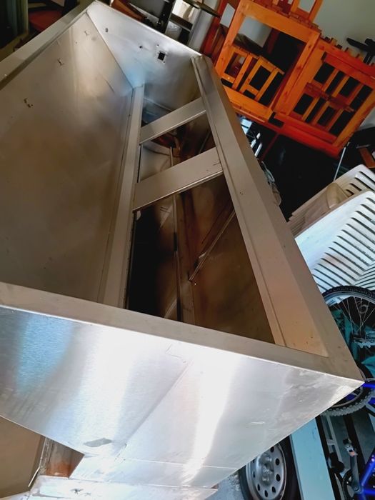 Hotte chaminé com 3 metros