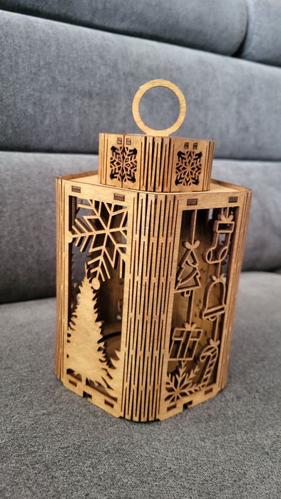 Lampion świąteczny, latarenka!