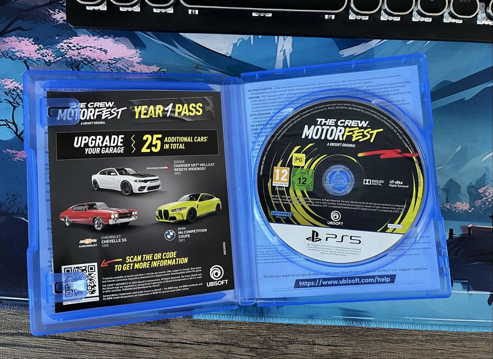 Диск Ps5 The crew Motorfest