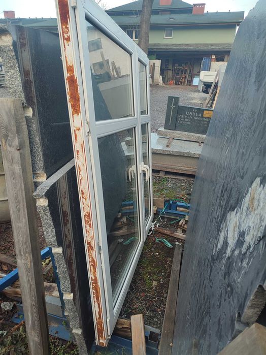 Okno pcv 165x175  używane