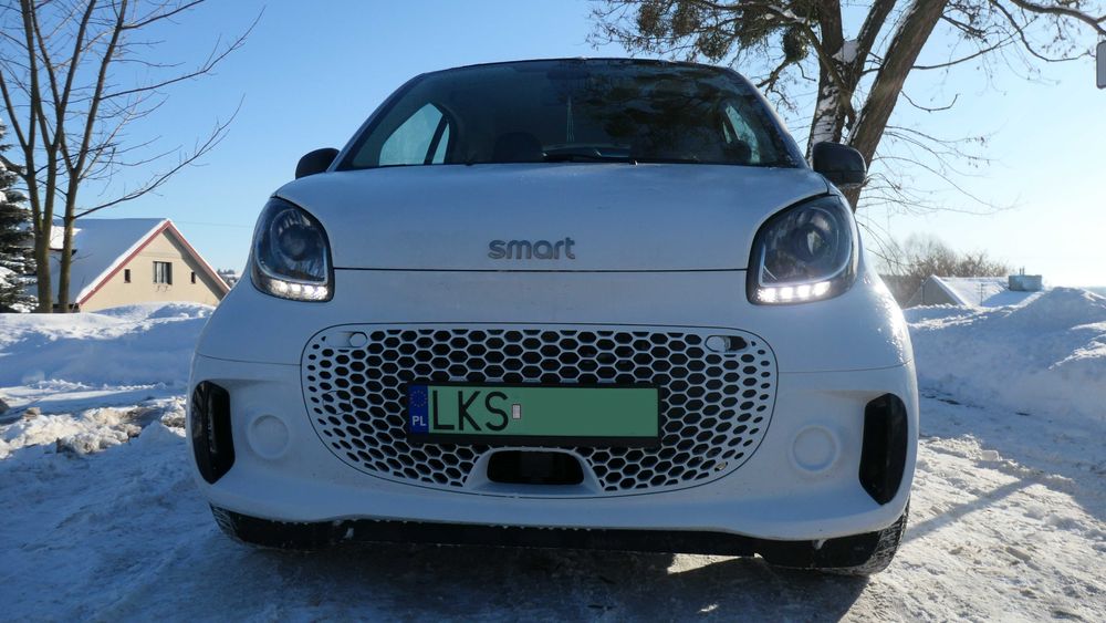 Smart EV elektryczny ForTwo Klima Kurtyny nawigacja bet. chł. Płynem