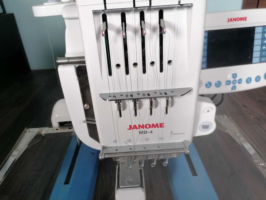Profesjonalna hafciarka Janome MB 4 +program Digitizer MB|Pełen zestaw ...