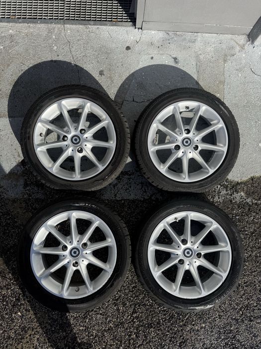 Smart fotwo 451 conjunto de jantes 2012