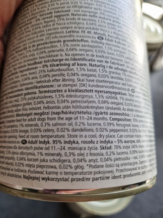 Mokra karma dla psa 5 sztuk
