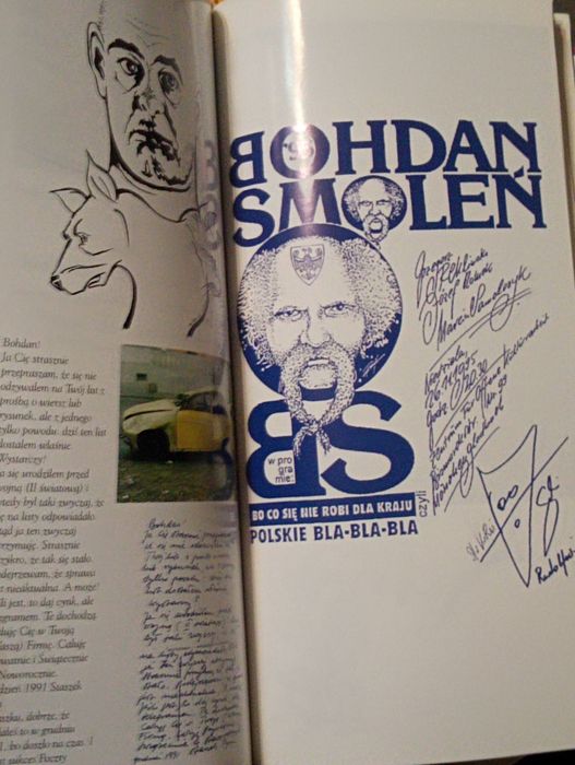 Jubileusz czyli 50 lat wątroby Bohdana Smolenia  autograf