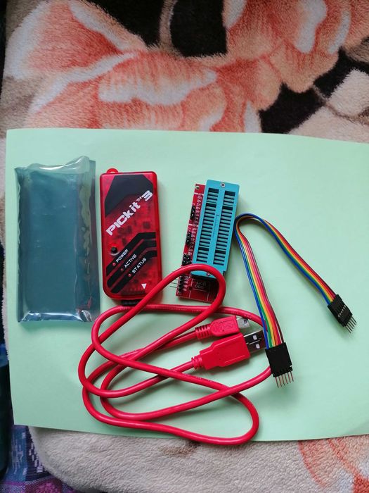 Программатор PICKIT3Programator + Pic ICD 2 red.