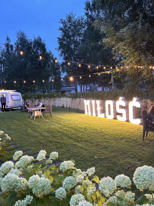 Napis „Miłość” | Hit wesel | Gotowy do pracy
