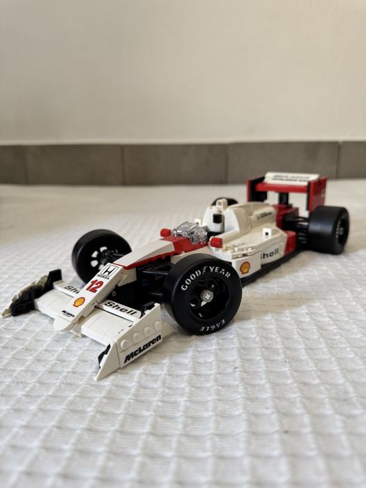 LEGO F1 Icônicas – McLaren Senna + Williams Mansell – Com Caixa e Manual