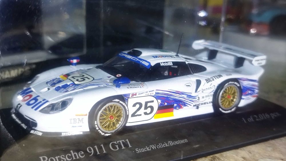 Minichamps 1/43 - Porsche GT1,  Le Mans 97