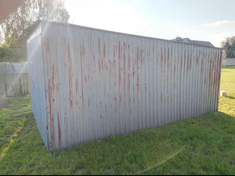 Garaż blaszany 3x5  blaszak na budowę 5x3