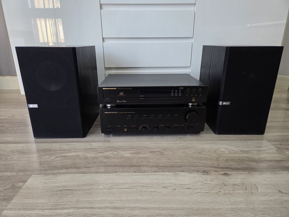 Marantz zestaw + KEF q300