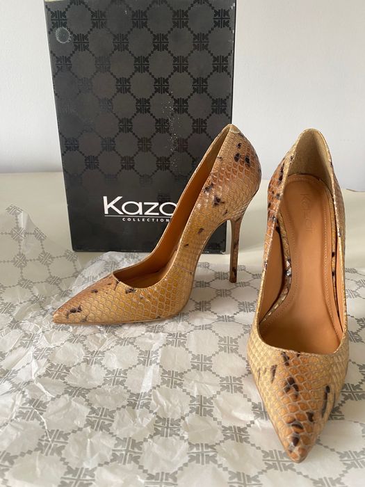 Szpilki Kazar skóra jak nowe