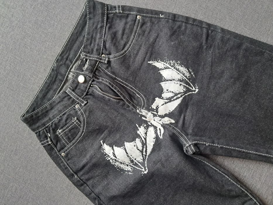 джинсы чёрные унисекс