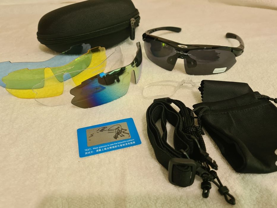 Тактичні окуляри OAKLEY  5 лінз +діоптрична вставка ТОП ЯКІСТЬ!