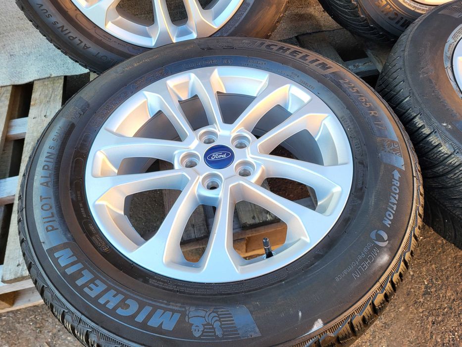 [K445] Koła letnie 17 Cali 5x108 Michelin 225/65/17 FORD Kuga S. BDB