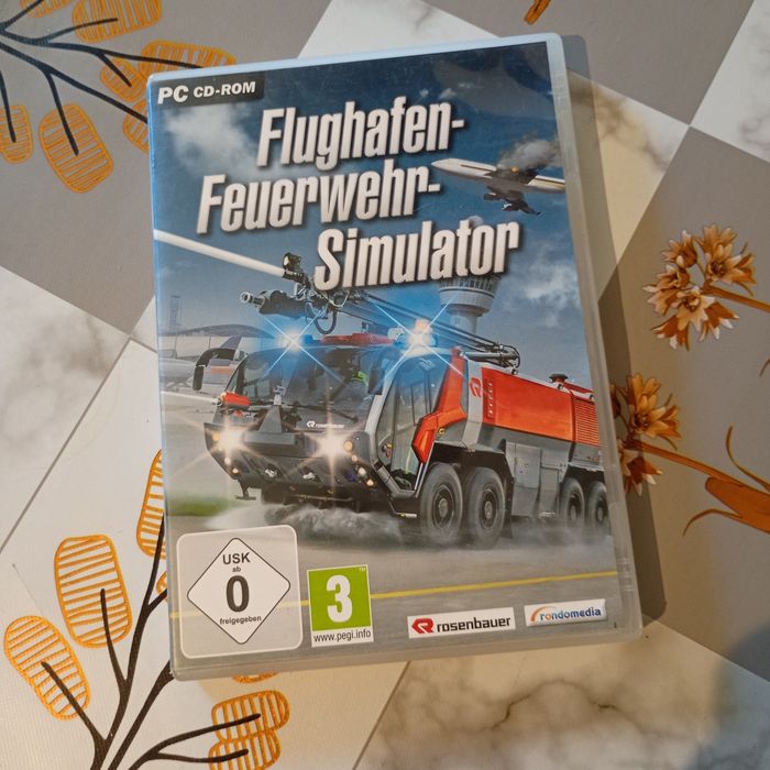 gra komputerowa Flughafen-Feuerwehr-Simulator (Symulator Lotniskowej Straży Pożarnej)