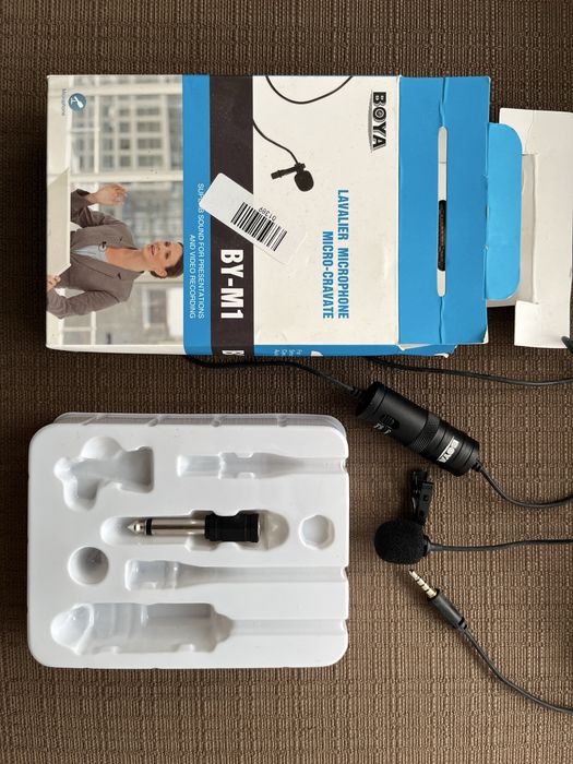 Microfone boya BY-M1