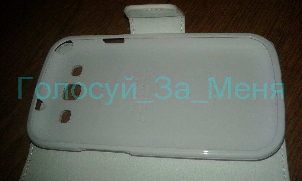 Чехол книжка Goospery для Samsung E210, M440 Galaxy S3,белый 150 грн