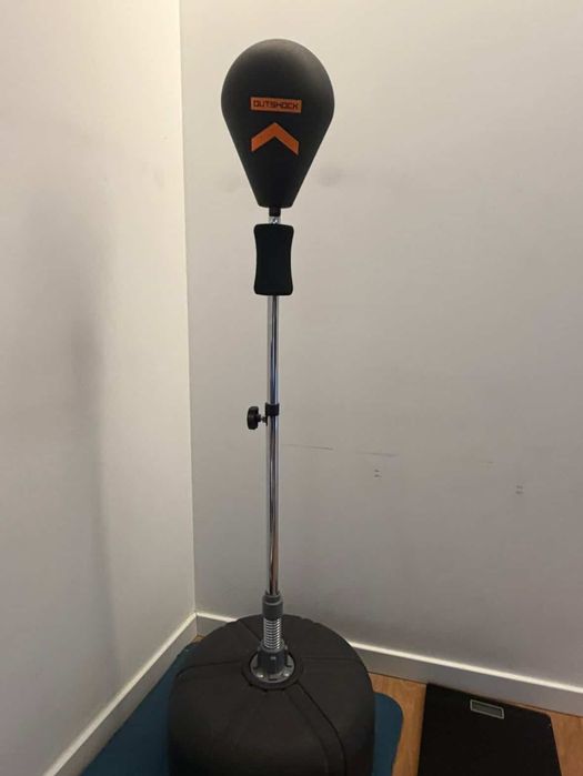 Punching Ball de Boxe com Base Lastrada Preto