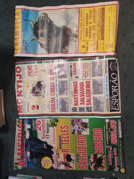 Cartazes Tauromaquia - Cada 5 €