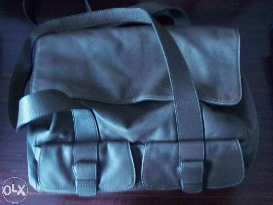 Mala castanha em cabedal Vagg