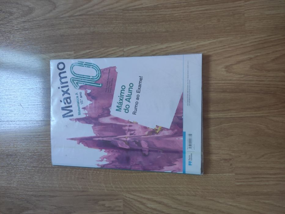 Matemática A 10°- Caderno de Fichas Máximo- Porto Editora