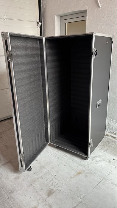 Flight Case Profissional grande com rodas