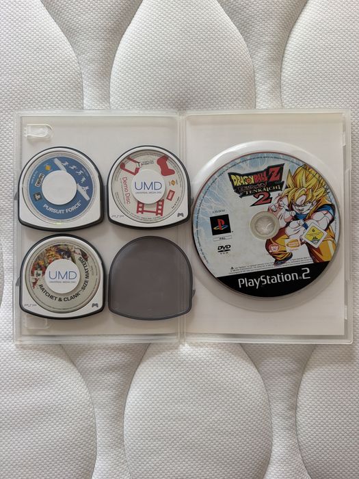 Jogos PSP e PS2 em ótimo estado – Lote Completo