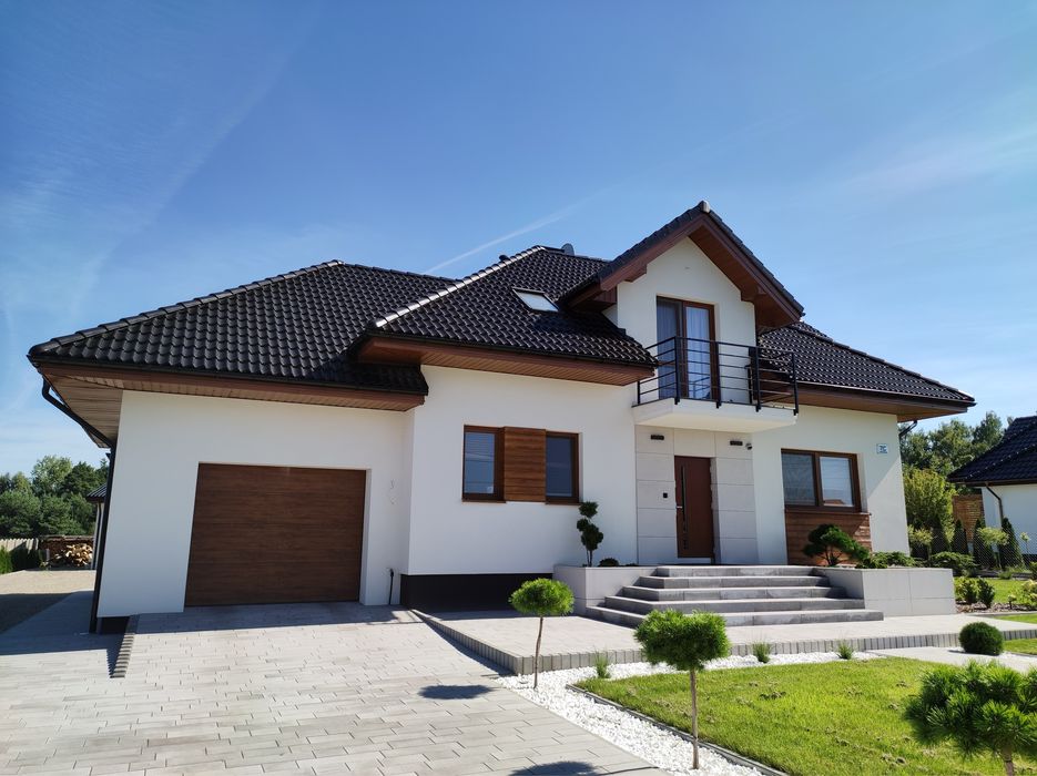 Imitacja deski elewacyjnej