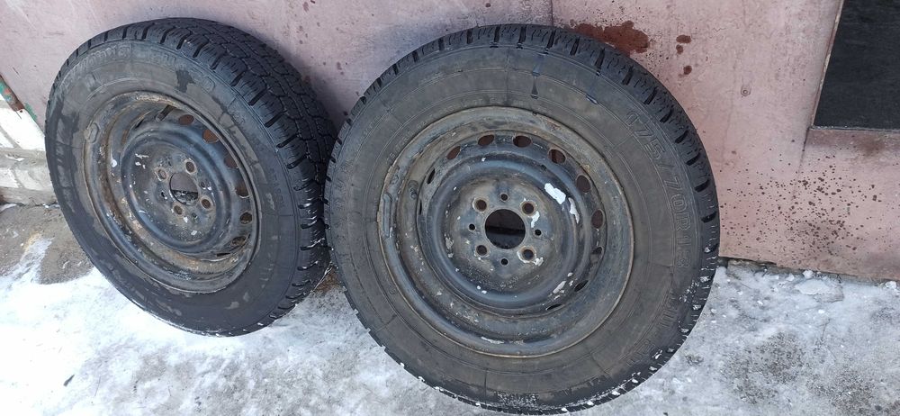 Колеса 4*98 гума 175/70/13