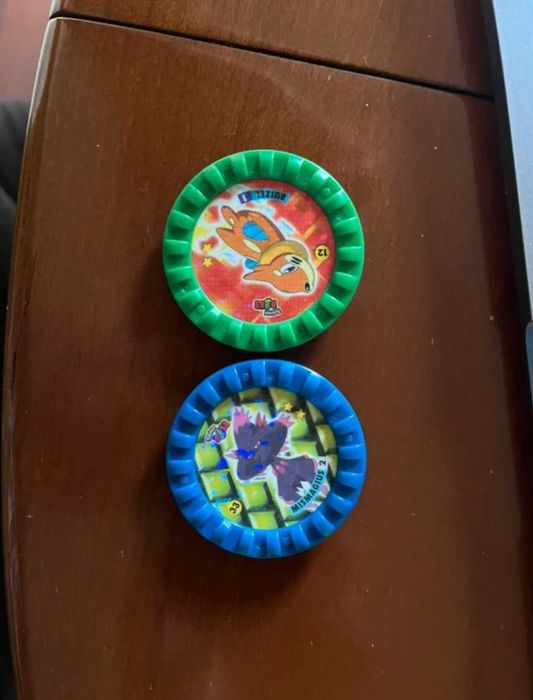 Tazos Pokémon Roks Mismagius Buizel