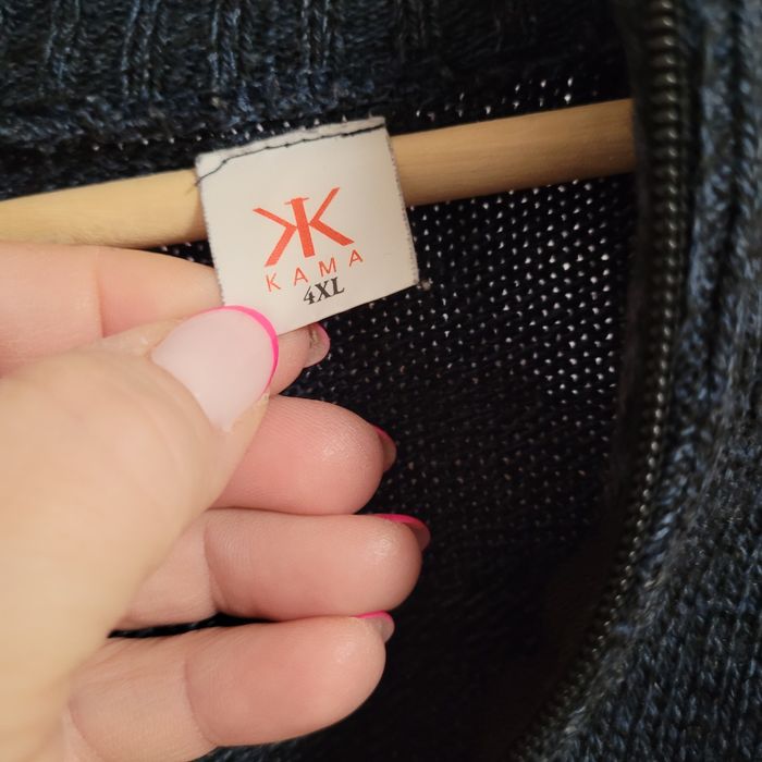 Męski sweter rozpinany