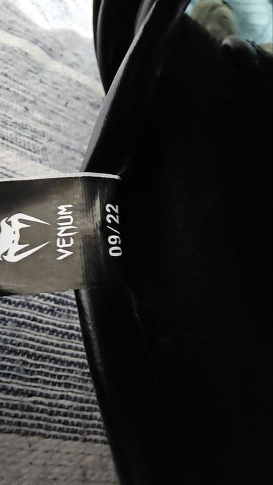 Venum Caneleiras Muay Thai elite Verde-preto